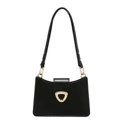 Túi Đeo Vai Nữ Lyn Matric S Shoulder Bag Black LL25FBS003 Màu Đen
