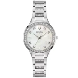 Đồng Hồ Nữ Bulova 96X162 Màu Bạc