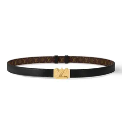 Thắt Lưng Nữ Louis Vuitton LV Go-14 Belt 20mm M8614Z Màu Đen