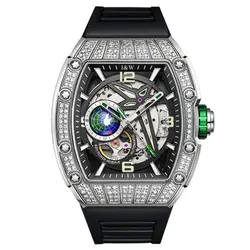 Đồng Hồ Nam I&W Carnival 737G1-S2 Automatic Sport Màu Đen Xám