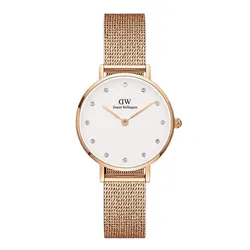 Đồng Hồ Unisex Daniel Wellington Petite Lumine Pressed Melrose DW00100528 Màu Vàng Hồng