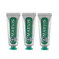 Combo 3 Tuýp Kem Đánh Răng Marvis Classtic Strong Mint 25ml