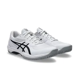 Giày Tennis/ Pickleball Nam Asics Game FF White Black 1041A489-101 Màu Trắng Đen Size 37