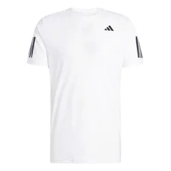 Áo Thun Nam Adidas Climacool Tennis Club 3-Stripes TShirt JE0413 Màu Trắng Size S