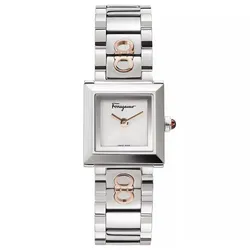 Đồng Hồ Nữ Salvatore Ferragamo Square Watch 19mm SFYC00521 Màu Bạc