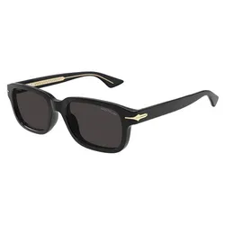 Kính Mát Nam Montblanc Black Grey Sunglasses MB0436S 001 Màu Xám Đen
