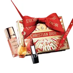 Set Nước Hoa Nữ + Mỹ Phẩm Dior Lucky New Year Limited 2026 Set 4 Món