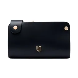 Ví Nữ Lyn Montana Infinite Card Holder Wallet - Black L26CWWA010 Màu Đen