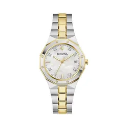 Đồng Hồ Nữ Bulova Classic Prestige 98P234 32mm Màu Vàng Bạc