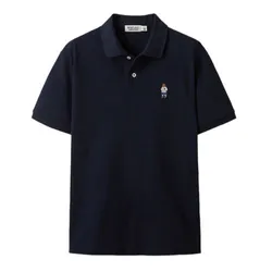 Áo Polo WHOAU Steve PQ Collar WHHAE2521U Màu Navy