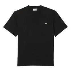 Áo Thun Nam Lacoste Heavy Jersey Embroidered Signature T-shirt TH5492 031 Màu Đen Size 3