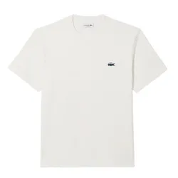 Áo Thun Nam Lacoste Men's Heavy Jersey Landscape Crocodile T-Shirt TH5899 70V Màu Trắng Size 4