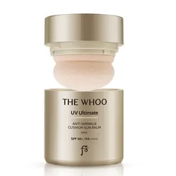 Phấn Chống Nắng Whoo UV Ultimate Anti-Wrinkle Cushion Sun Balm SPF 50+/PA++++ 13g (Unbox)