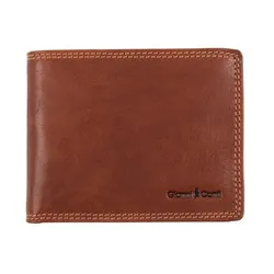 Ví Nam Gianni Conti Men's Genuine Leather Men's Wallet Light Brown 917022-25 Màu Nâu