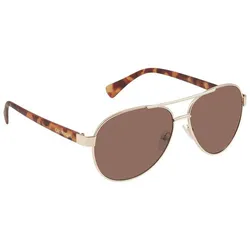 Kính Mát Nam Calvin Klein CK Brown Pilot Men's Sunglasses CK19316S-717 Màu Nâu
