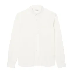 Áo Sơ Mi Nam Lacoste Regular Fit Cotton Shirt CH2689 70V Màu Trắng Size 38