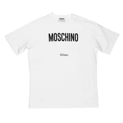 Áo Thun Nữ Moschino Ladies T-Shirt A0719-5541-1001 Màu Trắng Size S