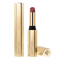 Son Lì Guerlain Kisskiss Honey-Infused Intense Lipstick 396 Peony Kiss Màu Hồng Nâu Đất