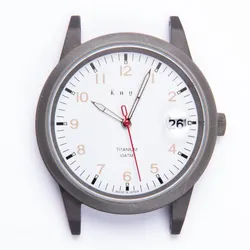 Mặt Đồng Hồ Knot Titanium Solar TS-36TIWH Màu Trắng