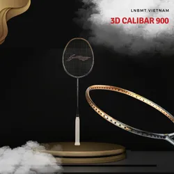 Vợt cầu lông Li Ning 3D CALIBAR 900（4U）Golden Gray AYPT381-4 P-AYPT381-4