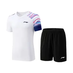 Bộ quần áo cầu lông Nam và Nữ Li-Ning P-AATV045-2V P-AATV045-2VXS