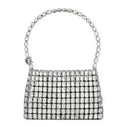 Túi Đeo Vai Nữ Giarité Prismelle Silver Màu Bạc