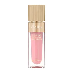 Son Bóng D'Alba Plumping Lip Glow Volumizer 01 Feeble Pink Màu Hồng Nhạt