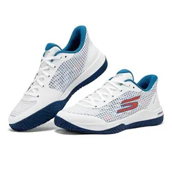 Giày Tennis/Pickleball Skechers Viper Court Pro 246069/WTQ Màu Trắng - Xanh Size 39.5