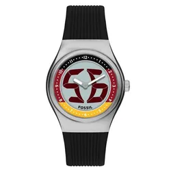 Đồng Hồ Unisex Fossil Archival Big Tic World Cup 40mm LE1239 Màu Đen Bạc