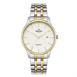 Đồng Hồ Nam SRWATCH Timepiece Quartz Watch TE SG1076.1202TE Màu Vàng - Bạc