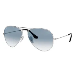 Kính Mát Nam Rayban Aviator Sunglasses 0RB3025 003/3F Màu Xanh Bạc