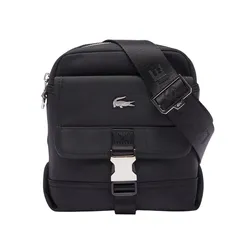 Túi Đeo Vai Nam Lacoste Men's Kome Shoulder Bag NH4594KO 000 Noir Màu Đen