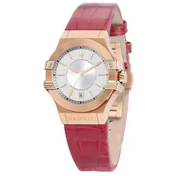 Đồng Hồ Nữ Maserati Potenza Analog Quartz R8851108501 Màu Vàng Phối Đỏ