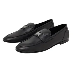 Giày Lười Nam Dolce & Gabbana D&G Ariosto Loafers A50488AE10280999 Màu Đen Size 42