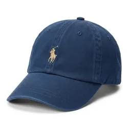 Mũ Ralph Lauren Logo Embroidered Chino Cap Màu Xanh Đậm