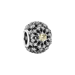 Hạt Vòng Charm Pandora Silver Bead Cubic Zirconia 791370CCZ Màu Bạc