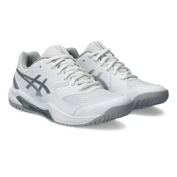 Giày Tennis/Pickleball Asics Gel Dedicate 8 White Pure Silver 1042A237-101 Màu Trắng Size 36