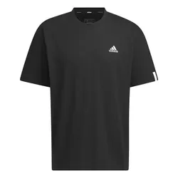 Áo Thun Nam Adidas Essential+ Loose Fit Small Logo Short Sleeve Tee JF3910 Màu Đen Size M