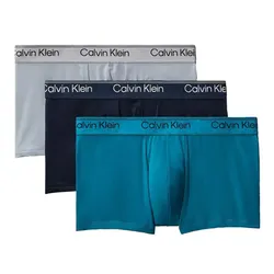 Set 3 Quần Lót Nam Calvin Klein CK Micro Stretch Low-Rise Boxer Briefs 3-Pack NB4409 - 310 Phối Màu Size S