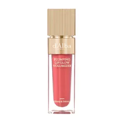 Son Bóng D'Alba Plumping Lip Glow Volumizer 02 Posh Rose Màu Hồng Cam San Hô