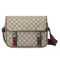 Túi Đeo Chéo Nam Gucci Messenger Bag Beige Ebony 816953 FAD8C 1049 Màu Be Nâu