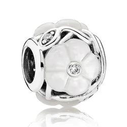 Hạt Vòng Charm Pandora Fiori Luminosi 791894MOP Màu Bạc