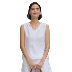 Áo Kiểu Nữ F2 Fashion & Freedom Becoming Unveil AK471-T-S-0621 Màu Trắng Size S