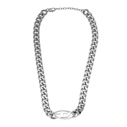 Dây Chuyền Diesel Silver Steel Silver Pendant DX1433040 Màu Bạc