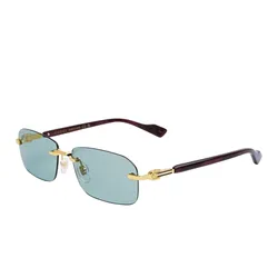 Kính Mát Nam Gucci Sunglasses GG1221S-003 Màu Xanh Lá Size 56