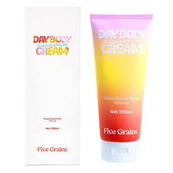 Kem Dưỡng Trắng Da Toàn Thân Five Grains Niacinamide Day Body Cream 200ml
