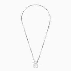 Dây Chuyền Uniex Diesel Stainless Steel Necklace DX1593040 Màu Bạc