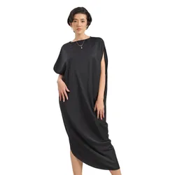Váy Lụa  Nữ F2 Fashion & Freedom The Girl In Vogue D745-D-S-0823 Màu Đen Size S