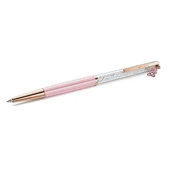 Bút Ký Swarovski Crystalline Ballpoint Pen Teddy Pink, Pink Lacquered, Rose Gold-Tone Plated 5744955 Màu Hồng
