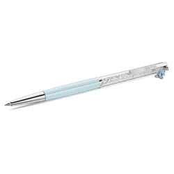 Bút Ký Swarovski Crystalline Ballpoint Pen Teddy, Blue, Blue lacquered, Chrome plated 5732980 Màu Xanh Dương